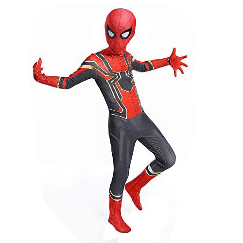 Halloween Audlt/kid Amazing Spiderman Spandex BodySuit  Cosplay custome made 